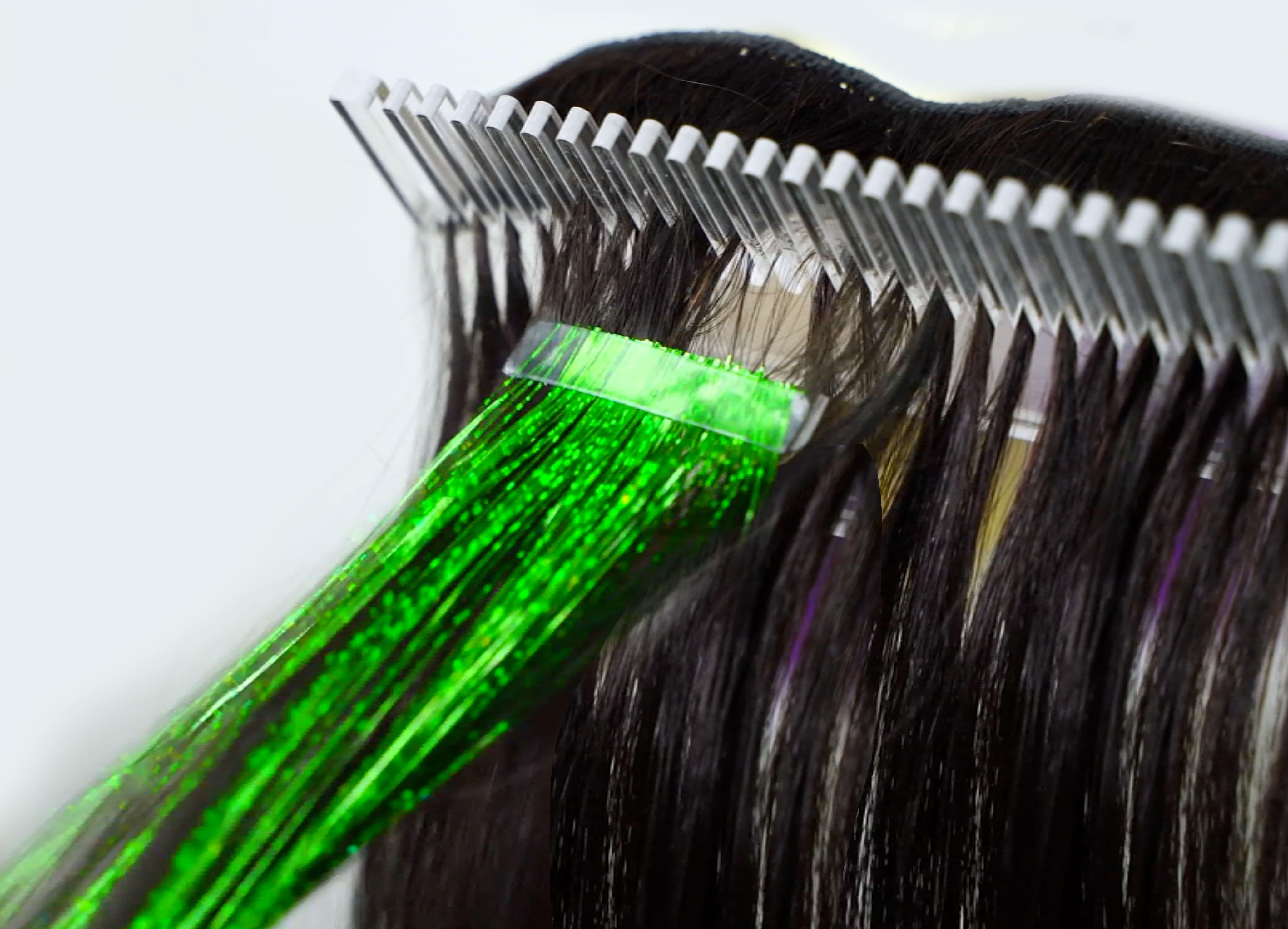 How to Remove Hair Tinsel (hand-tied method) 