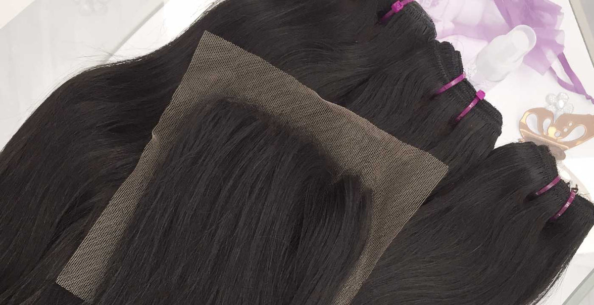 human hair weaves and closures