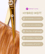 Wavy Hybrid Weft Hair Extensions