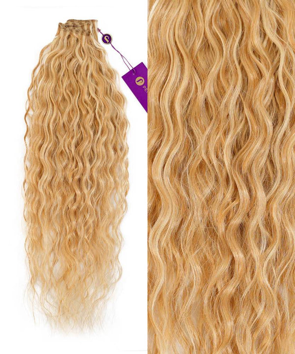 Curly Hand-Tied Weft Rows (2oz)