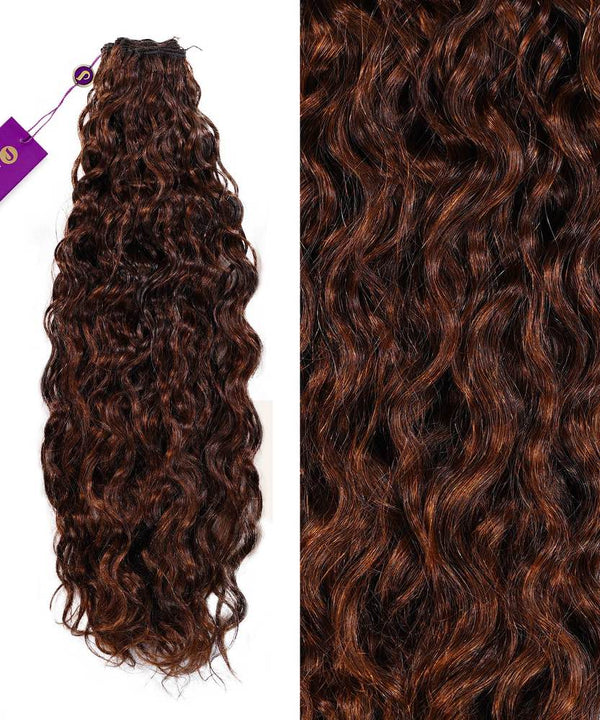 Curly Hand-Tied Weft Rows (2oz)