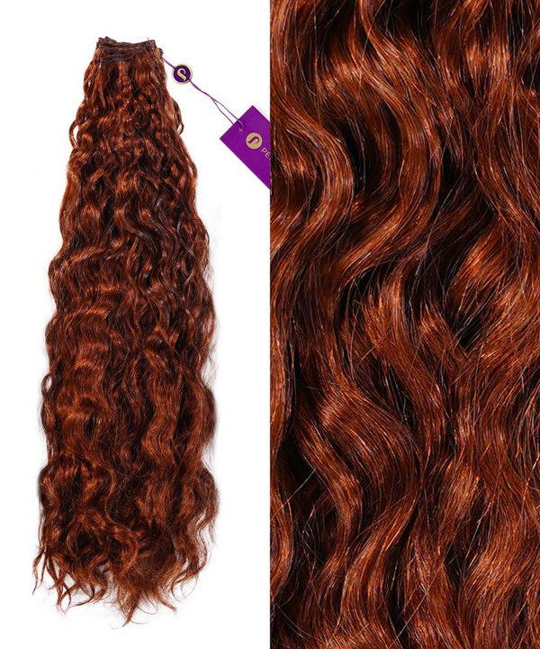 Curly Hand-Tied Weft Rows (2oz)