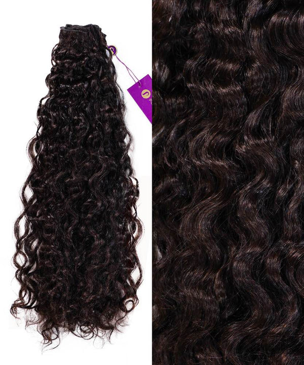 Curly Hand-Tied Weft Rows (2oz)