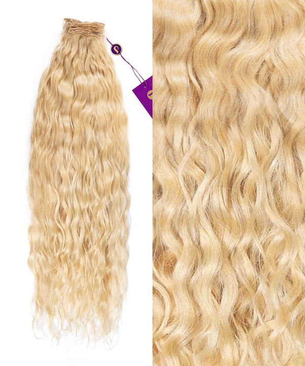 Curly Hand-Tied Weft Rows (2oz)