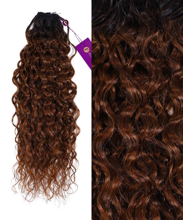 Curly Hand-Tied Weft Rows (2oz)