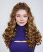 Curly Colored Hair Machine Weft