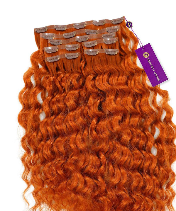 Curly Seamless Clip-In Hair Extensions