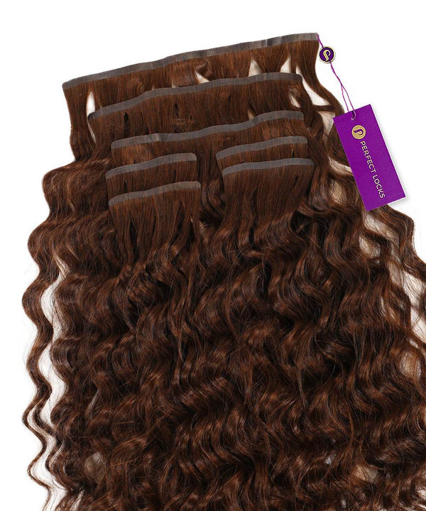 Curly Seamless Clip-In Hair Extensions