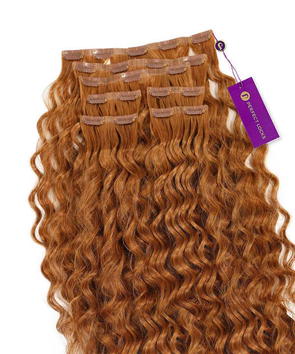 Curly Seamless Clip-In Hair Extensions