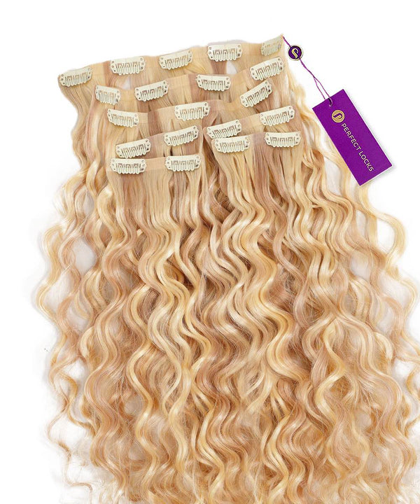 Curly Seamless Clip-In Hair Extensions