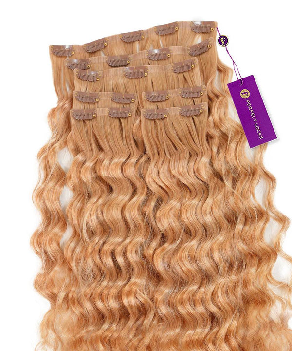 Curly Seamless Clip-In Hair Extensions