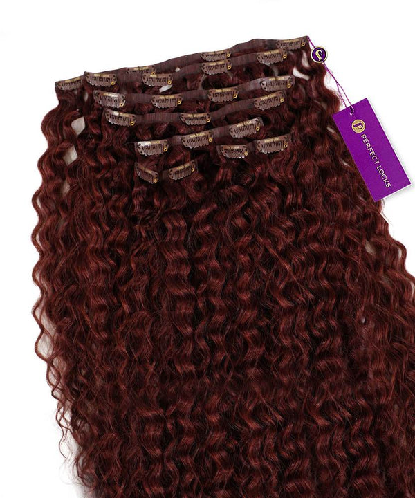 Curly Seamless Clip-In Hair Extensions