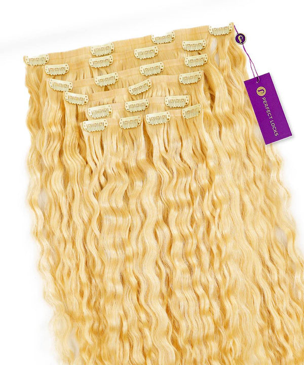 Curly Seamless Clip-In Hair Extensions