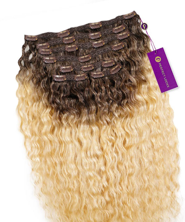 Curly Seamless Clip-In Hair Extensions