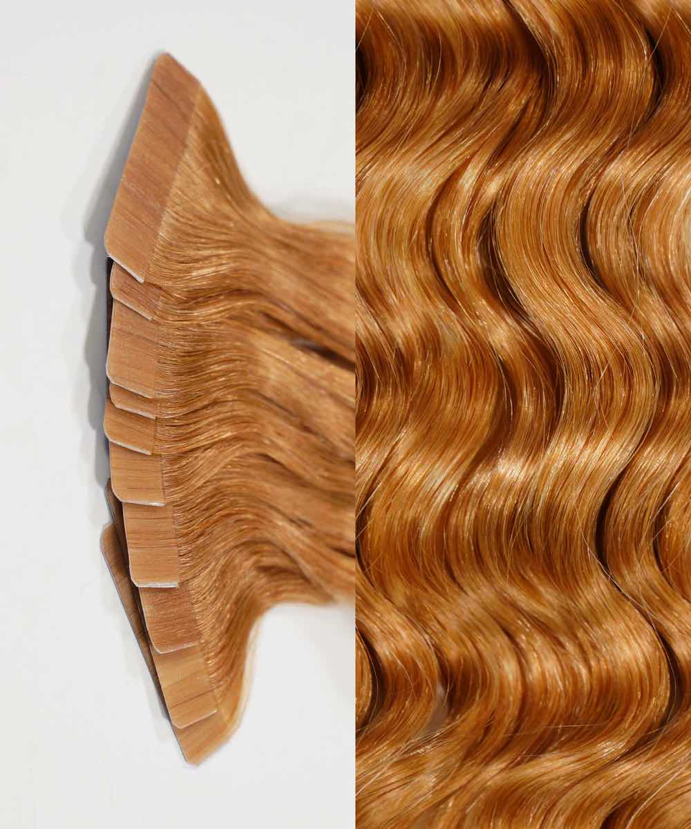 Human Hair Curly Hair Extensions Ash Blond for sale