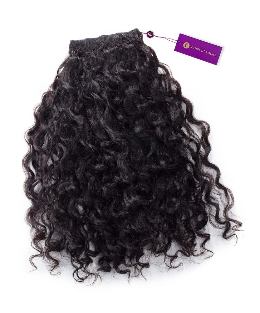 Curly Virgin Hand Tied Weft Laydown