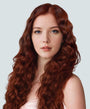 Curly Colored Hair Machine Weft