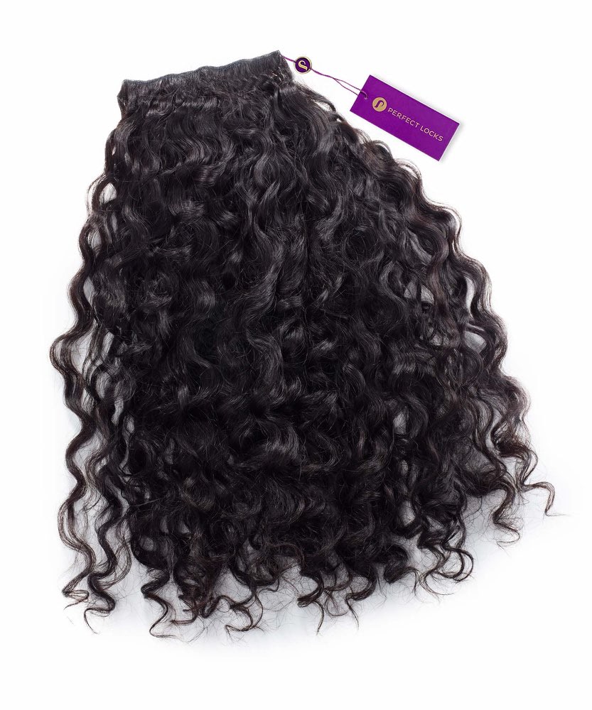 Curly Virgin Machine Weft Laydown