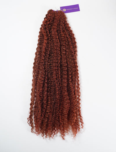 Kinky Curly Hand-Tied Rows / #32/33/35 / 24"