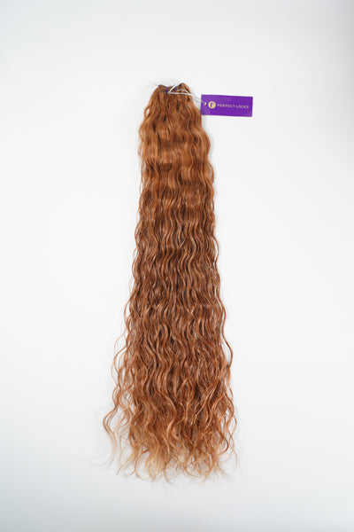 curly hand-tied rows / #30/31 24" clearance by perfect locks