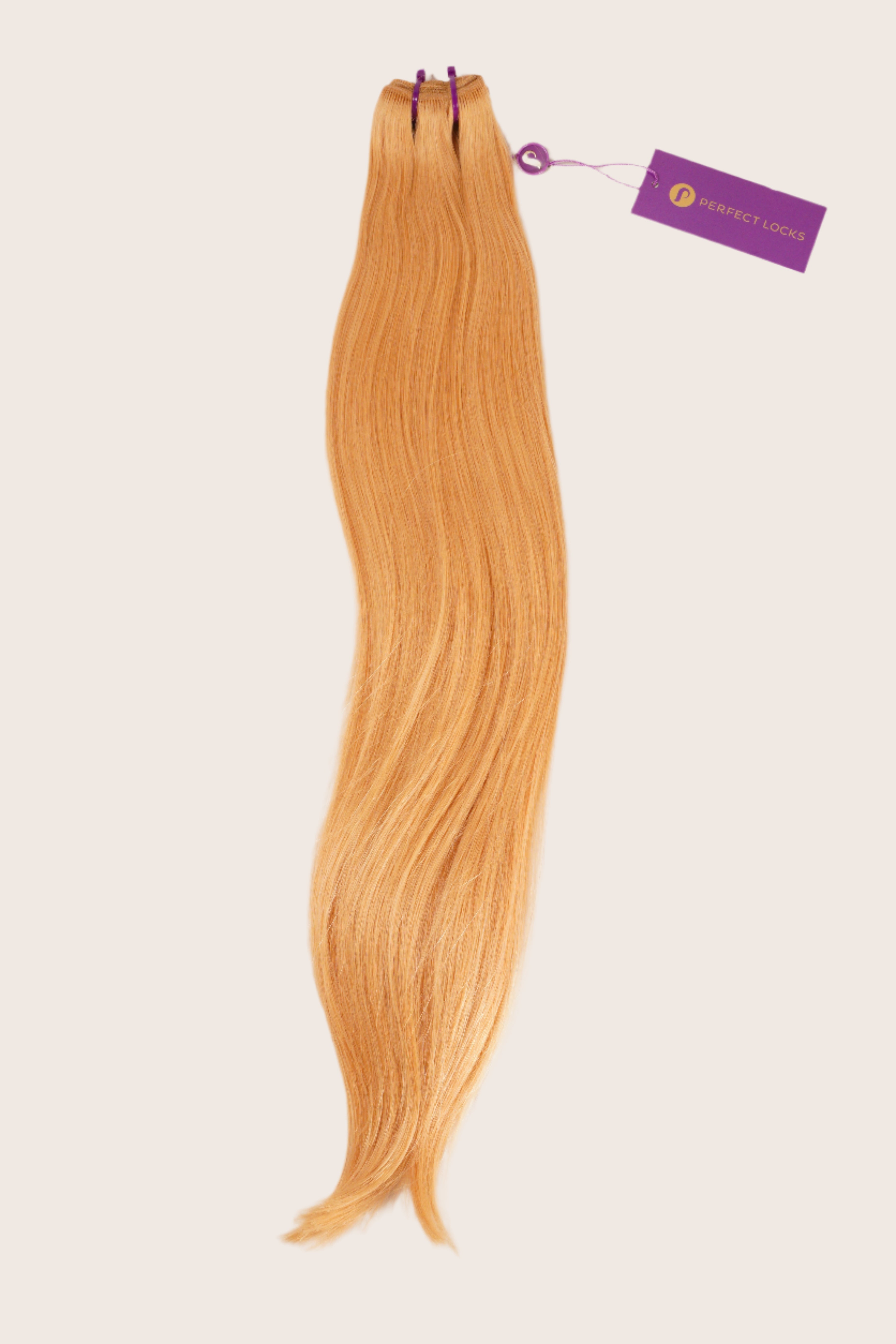 Straight Machine Weft / 20" / Warm Blonde (27S)