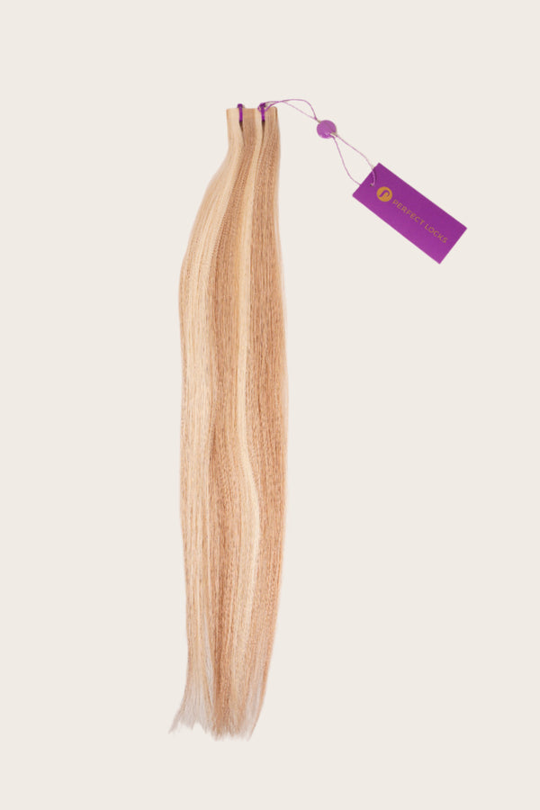 Straight Tape Hair / Pearl Blonde / 18"