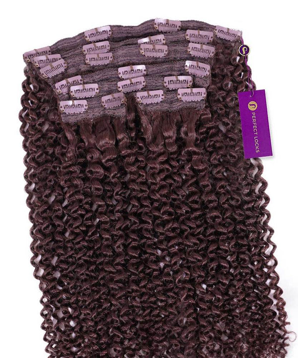 Kinky Curly Classic Clip In Hair Extensions