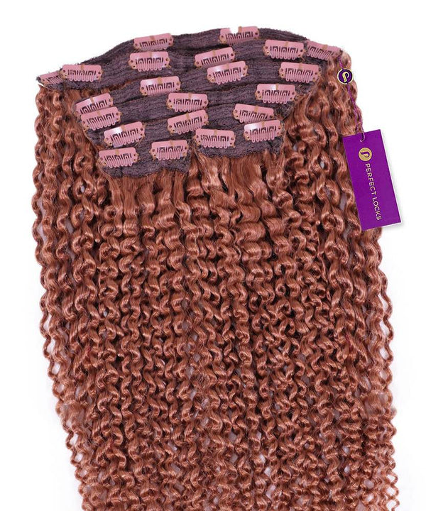 Kinky Curly Classic Clip In Hair Extensions