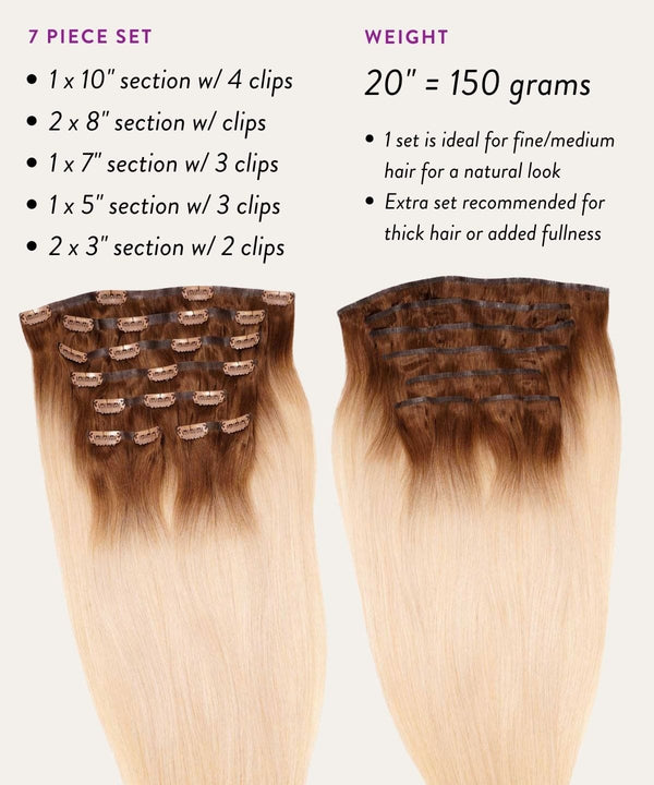 5 piece hair extensions best sale