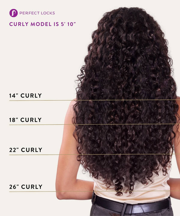 Curly Tape In Hair Extensions Perfect Locks