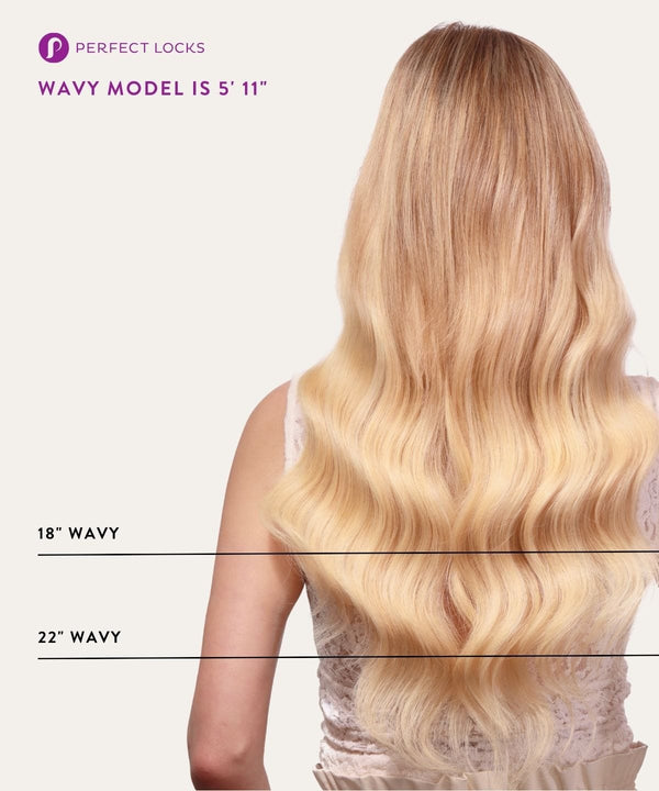 Wavy Hybrid Weft Hair Extensions