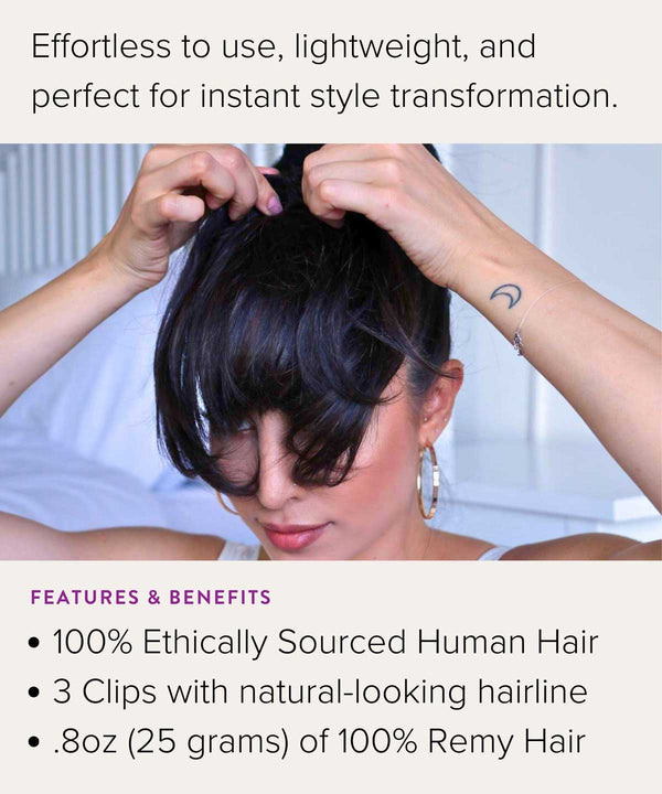 Clip-In Bangs