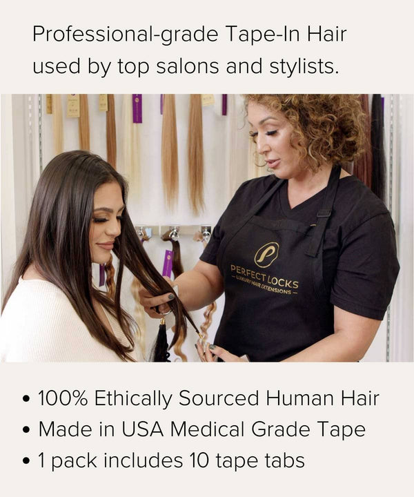 Straight Tape-In Hair Extensions