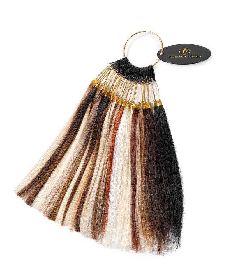 Professional Color Ring for Human Hair Extensions