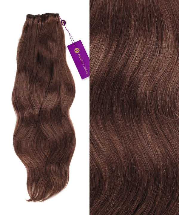 Straight Colored Hair Machine Weft