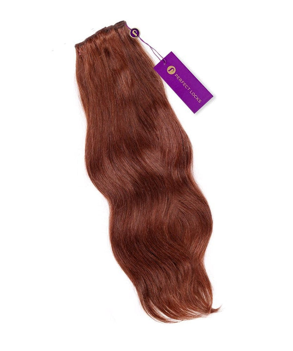 Straight Colored Hair Machine Weft