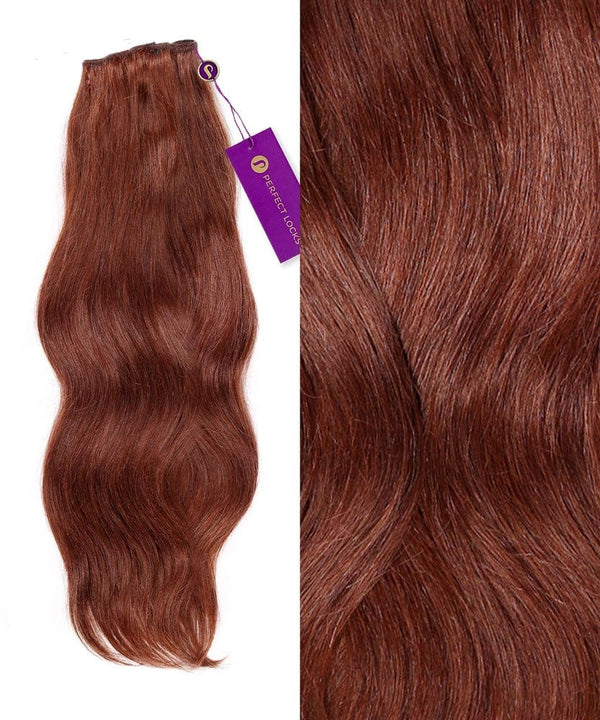 Straight Colored Hair Machine Weft