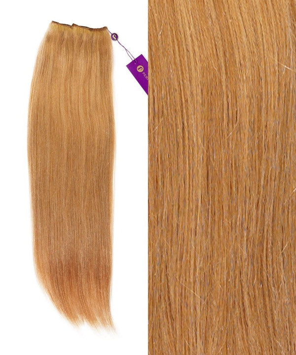 Straight Colored Hair Machine Weft