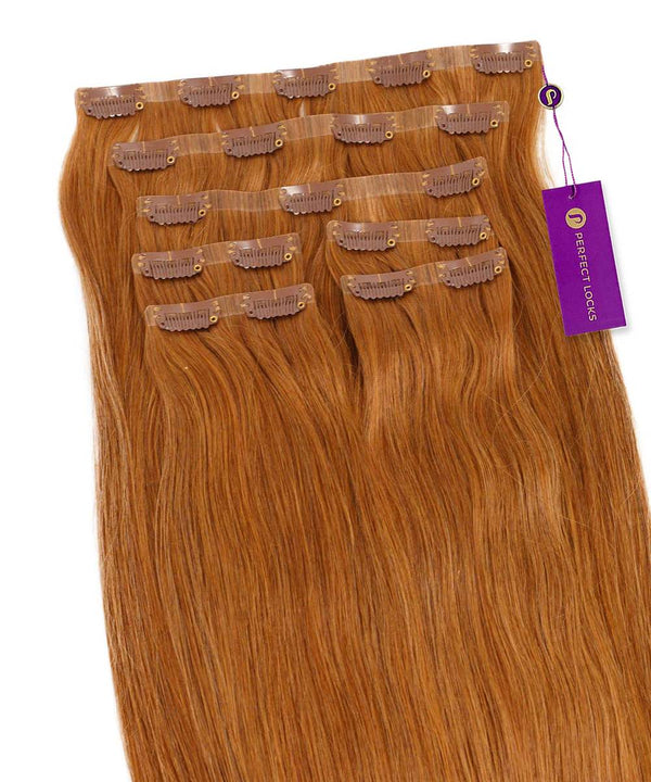 Straight Seamless Clip-In Hair Extensions