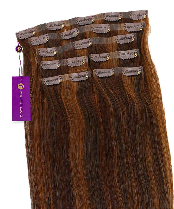 Straight Seamless Clip-In Hair Extensions