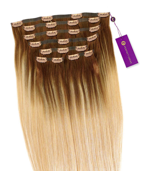 Straight Seamless Clip-In Hair Extensions