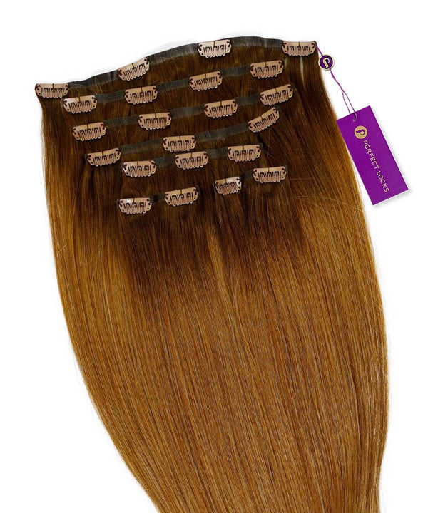 Straight Seamless Clip-In Hair Extensions