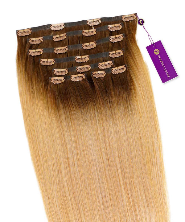 Straight Seamless Clip-In Hair Extensions