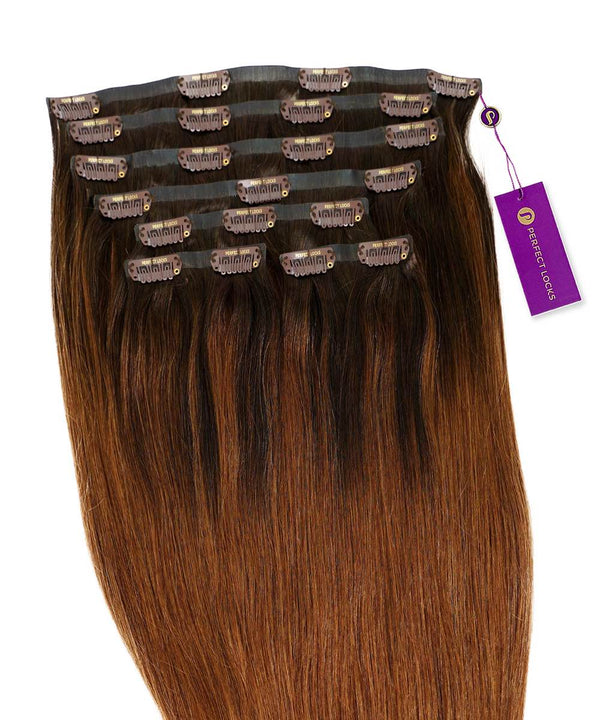 Straight Seamless Clip-In Hair Extensions