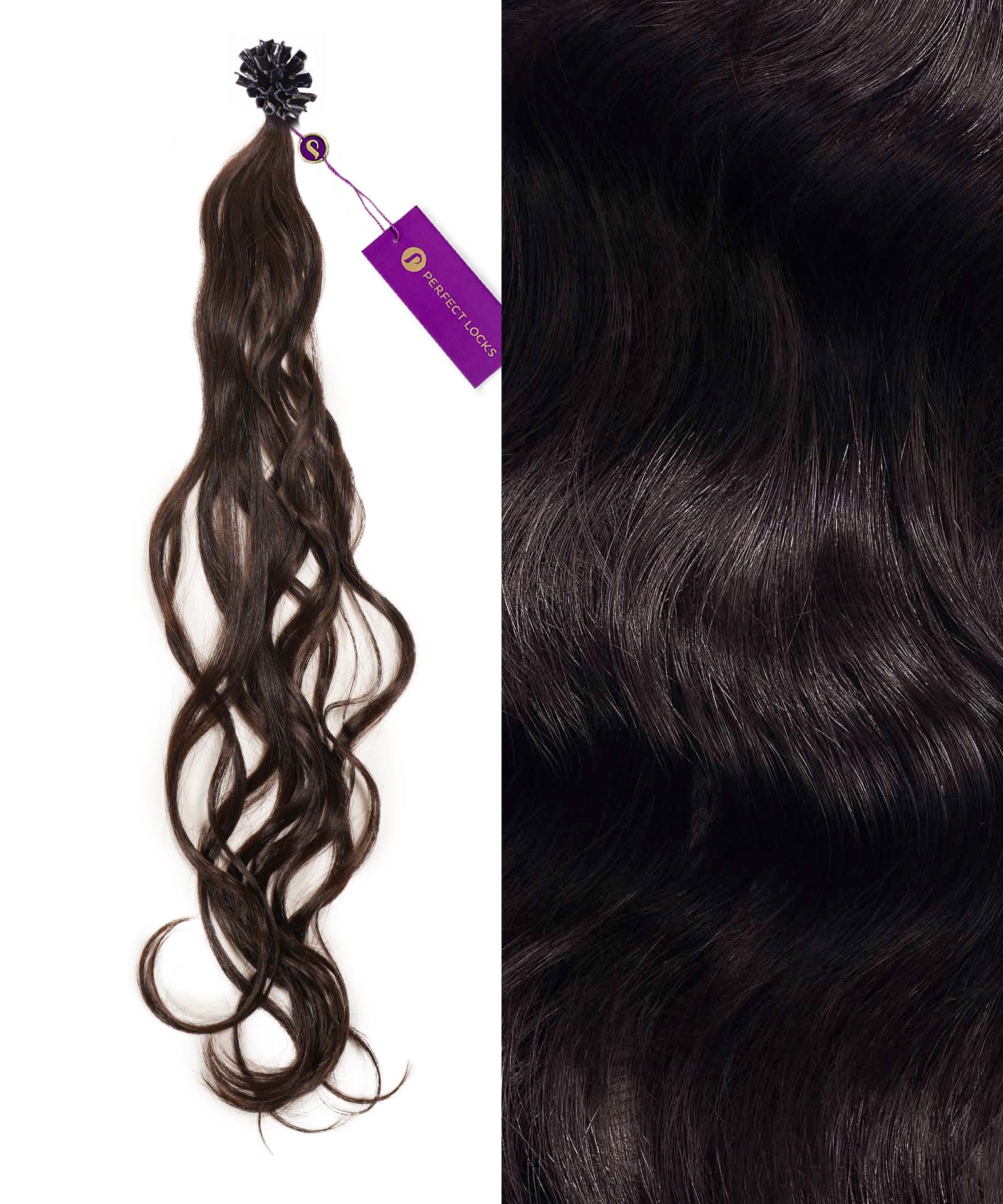 wavy fusion u-tip hair by perfect locks