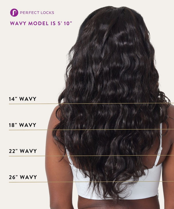 Wavy Machine Weft Length