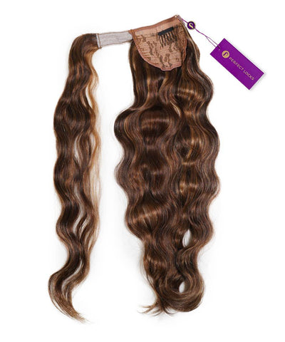 Wavy Clip-In Ponytail Extensions