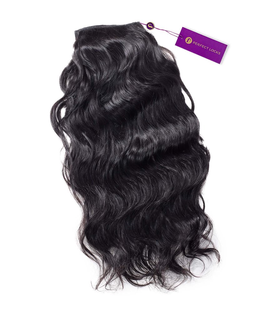 Wavy Virgin Hand Tied Weft Laydown