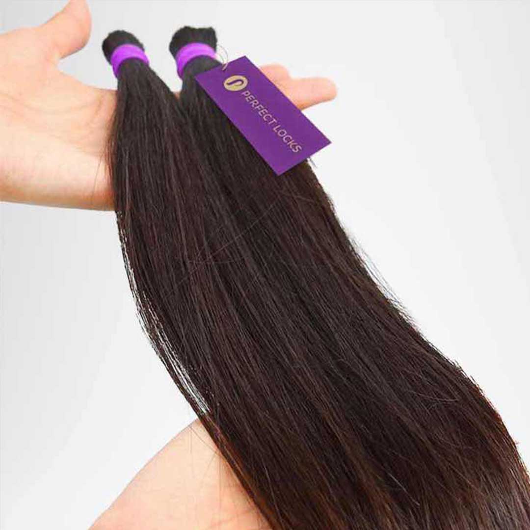 bundles of virgin bulk hair