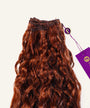 Curly Double Drawn Hand-Tied Weft